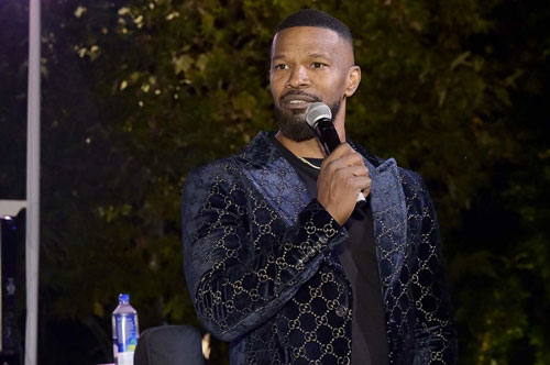 Jamie Foxx performing at A Sense of Home gala. Stefanie Keenan/Getty Images for A Sense of Home