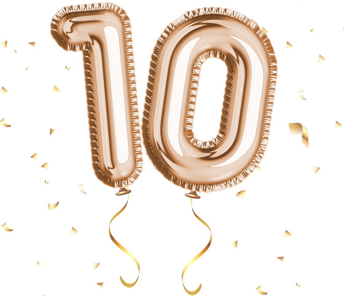 10 year ballons